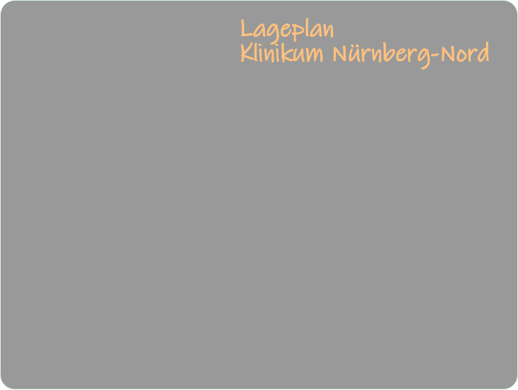 Lageplan  Klinikum Nürnberg-Nord